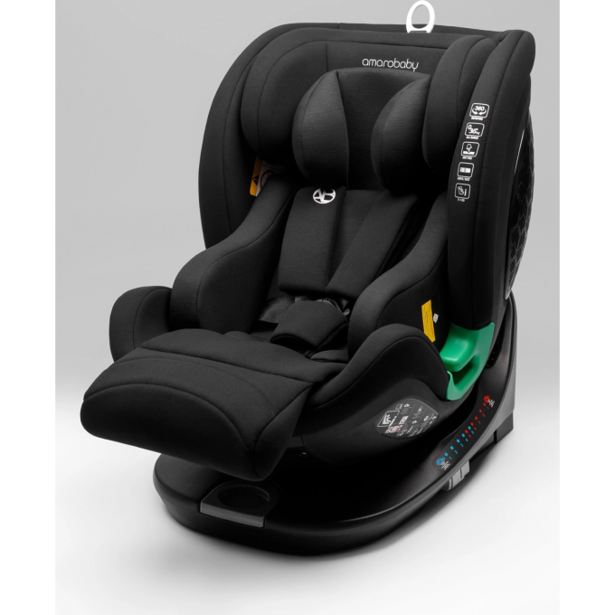 Автокресло AMAROBABY TRIUMPH, i-Size, 40-150 см, черный AB25-9TRI/09