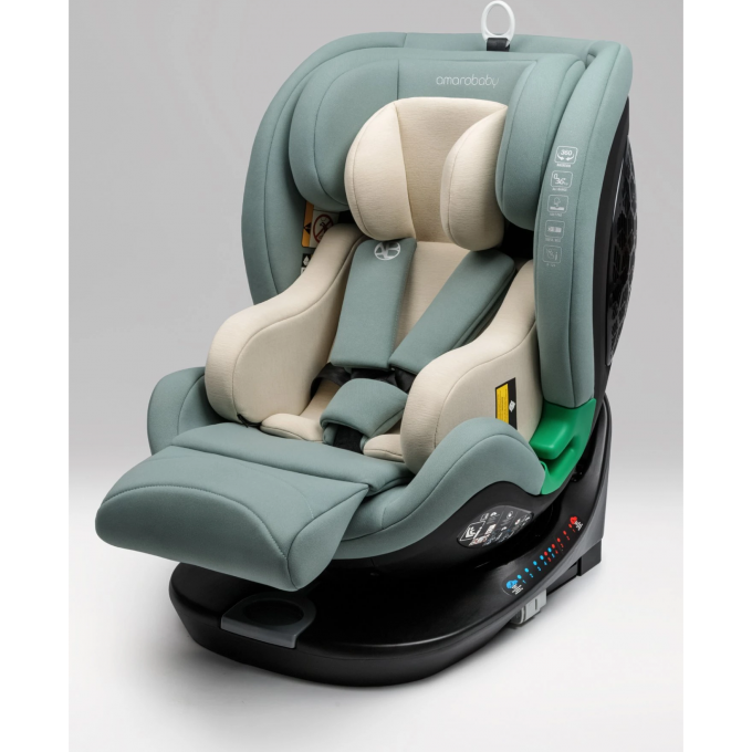 Автокресло AMAROBABY TRIUMPH, i-Size, 40-150 см, зеленый AB25-9TRI/13