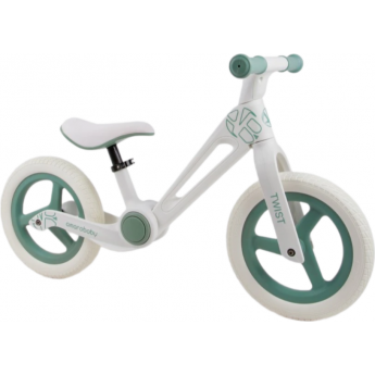 Беговел AMAROBABY TWIST белый/зеленый
