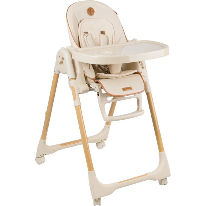 Детский стульчик для кормления AMAROBABY ELEGANT бежевый AB23-23EL/03