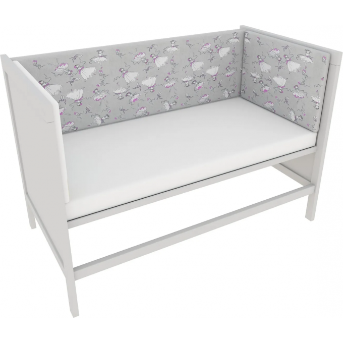 Двухсторонний бортик в кроватку 4 предмета (бортики на молнии) AMAROBABY МЕЧТА AMARO-31042-BS