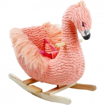 Фламинго качалка AMAROBABY (Flamingo), розовый, 59х35х66 см.