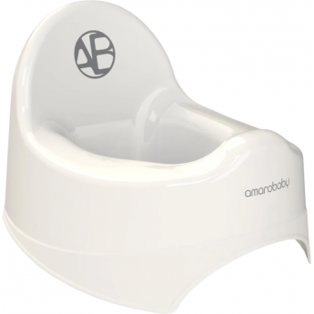 Горшок детский AMAROBABY ELECT, молочный