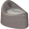 Горшок детский с крышкой AMAROBABY FORT, серый AB221102F/11