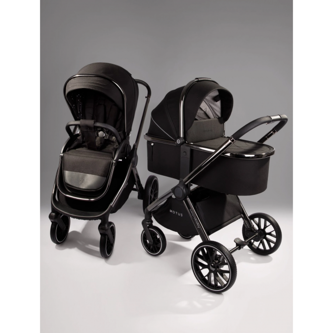 Коляска детская 2 в 1 AMAROBABY MOTUS V2 черный AB23-10MOTUSV2/09