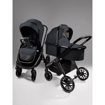 Коляска детская 2 в 1 AMAROBABY MOTUS V2 серый