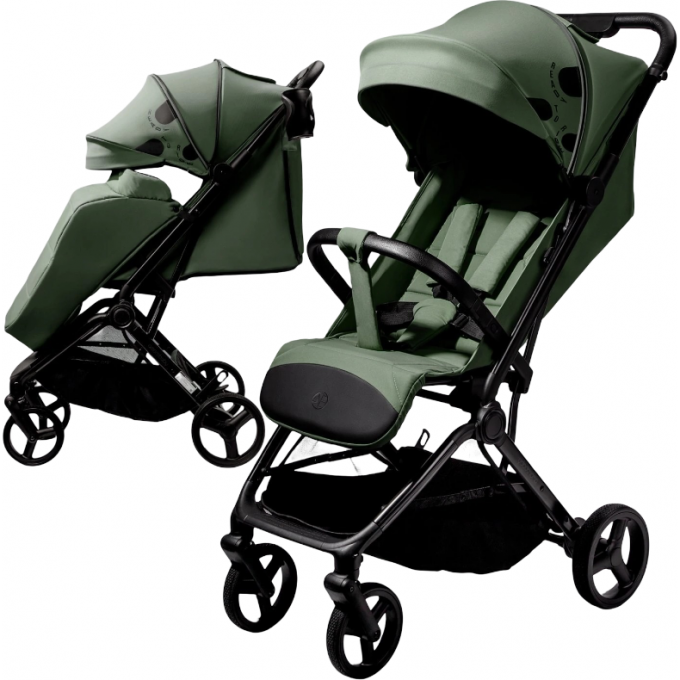 Коляска прогулочная AMAROBABY RIDE зеленый AB25-10RIDE/13