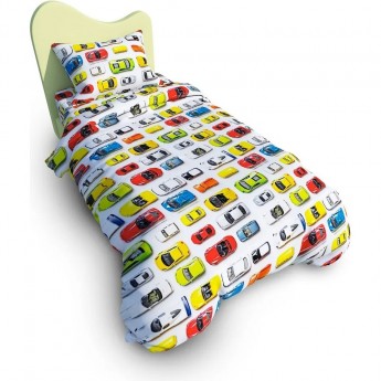 Комплект в кроватку AMAROBABY TIME TO SLEEP, МОДЕЛЬКИ, мультиколор, 3 предмета, 1,5 спальный