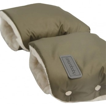 Муфты на ручку коляски AMAROBABY SNOWY TRAVEL, хаки