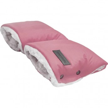 Муфты на ручку коляски AMAROBABY SNOWY TRAVEL, розовые