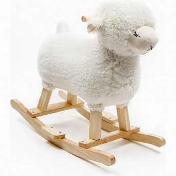 Овечка качалка AMAROBABY DOLLY белая