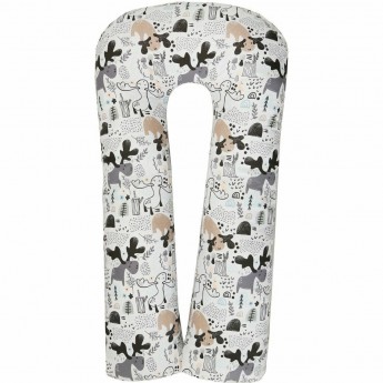 Подушка для беременных AMAROBABY ЛОСЯТА, U-образная, 340х35 см