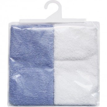 Полотенце (салфетка) для кормления AMAROBABY SOFT CARE в наборе 2 шт. (белый/лаванда)