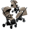 Прогулочная коляска AMAROBABY HANDY бежевый/серебряный AB25-10HANDY/0330