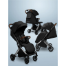 Прогулочная коляска AMAROBABY HANDY черный/серебряный AB25-10HANDY/0930