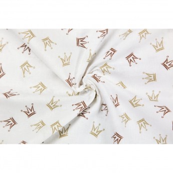 Простыня AMAROBABY с принтом Короны принцессы, 150х210 см