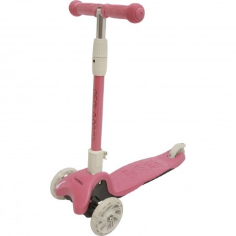 Самокат (кикборд) трехколесный AMAROBABY CITY MOVE, вишневый/серый