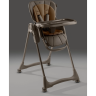 Стульчик детский для кормления AMAROBABY GOURMET коричневый AB25-23GOU/12