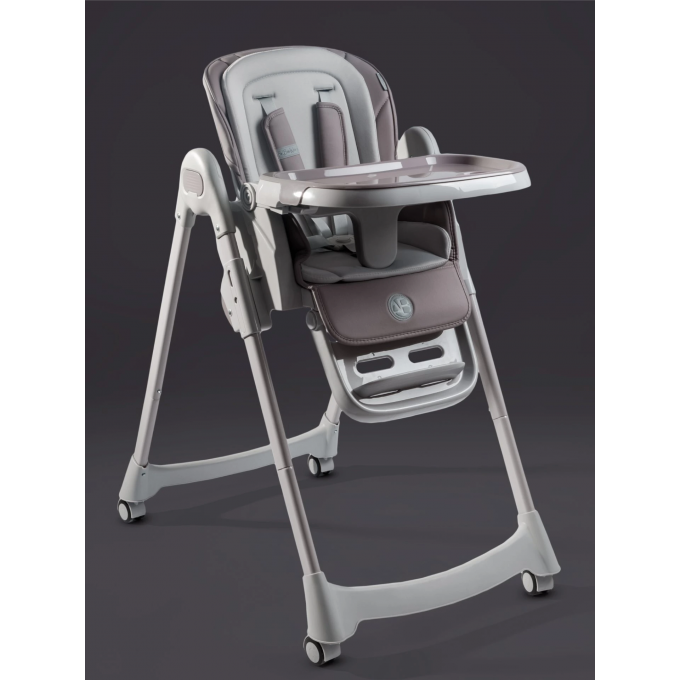 Стульчик детский для кормления AMAROBABY YUMMY коричневый AB25-23YUM/12