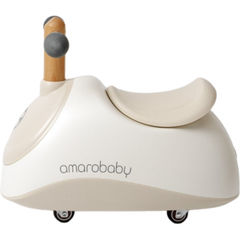 Толокар AMAROBABY ENJOY белый/коричневый