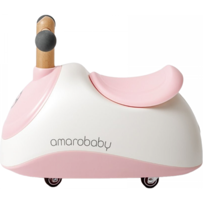 Толокар AMAROBABY ENJOY белый/розовый (C) AB24-7NJ/0006
