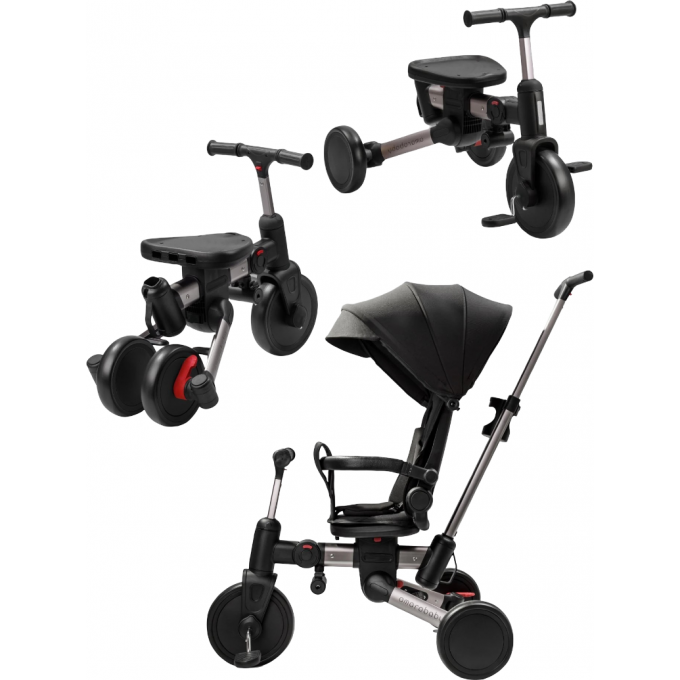 Велосипед многофункциональный AMAROBABY MULTIRIDE черный AB25-36MR/09